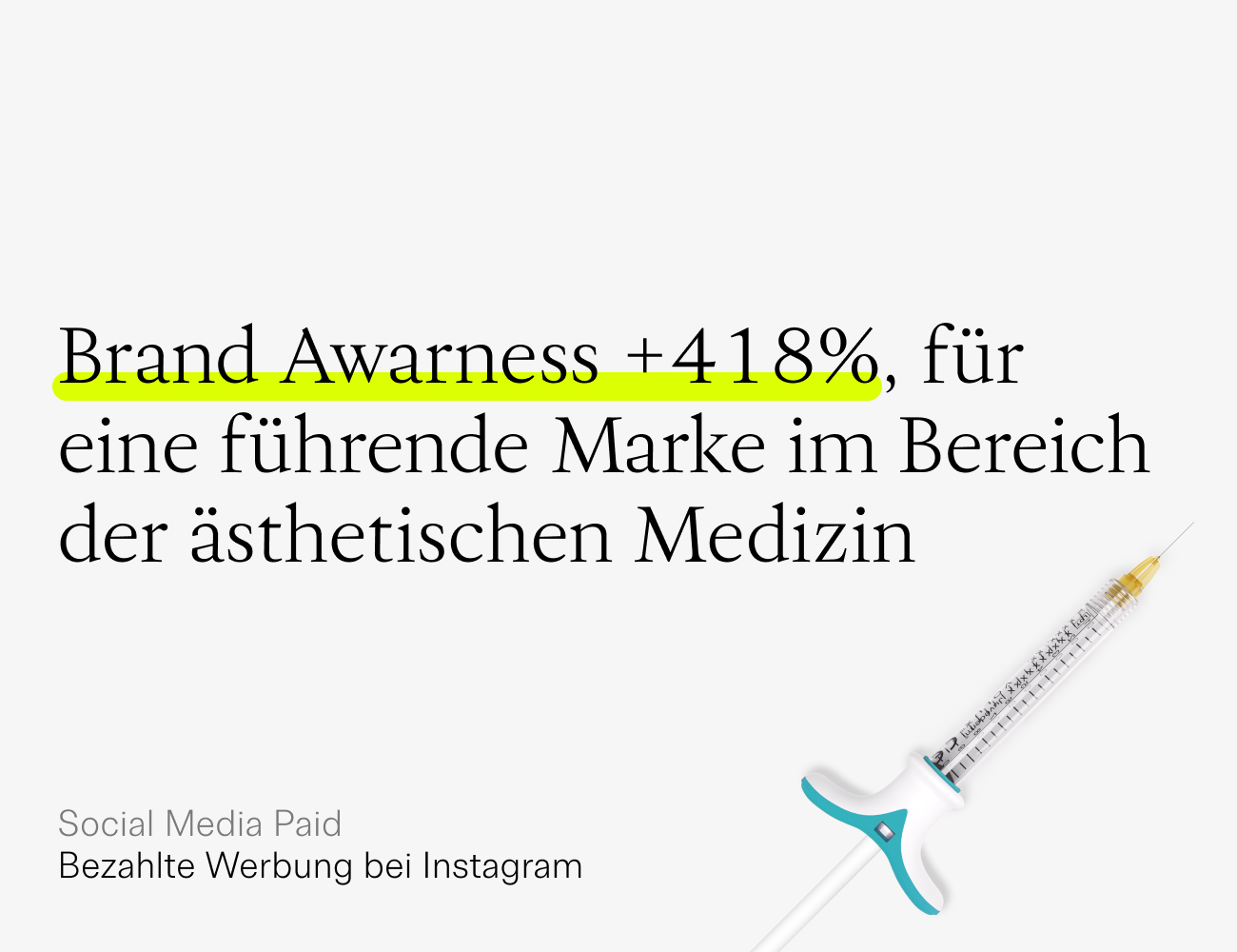 Brand Awarness Helathcare Agentur